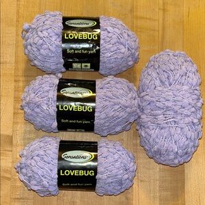 Sensations Lovebug Yarn - Lilac